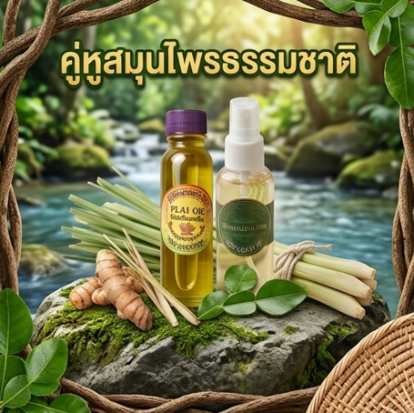 โปรโมชั่น "น้ำมันไพลเหลือง + ตะไคร้หอมไล่ยุง" – กิตติกรณ์สมุนไพร🌱 โปรโมชั่นกิตติกรณ์สมุนไพร น้ำมันไพลเหลืองและตะไคร้หอมไล่ยุง ราคา 90 บาท